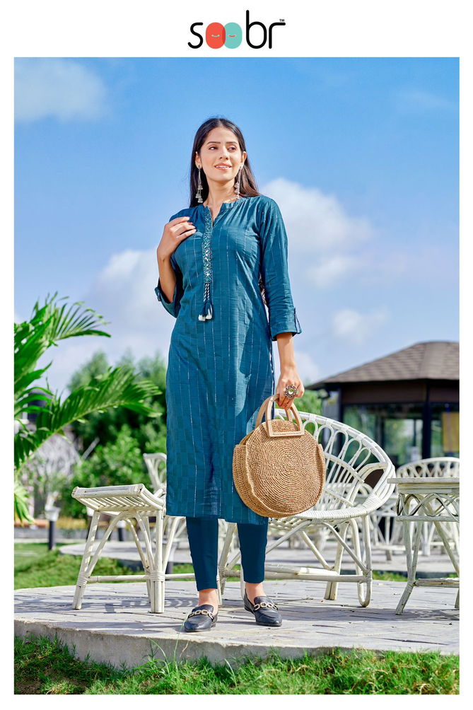 Soobr Indigo Long Kurti Catalog